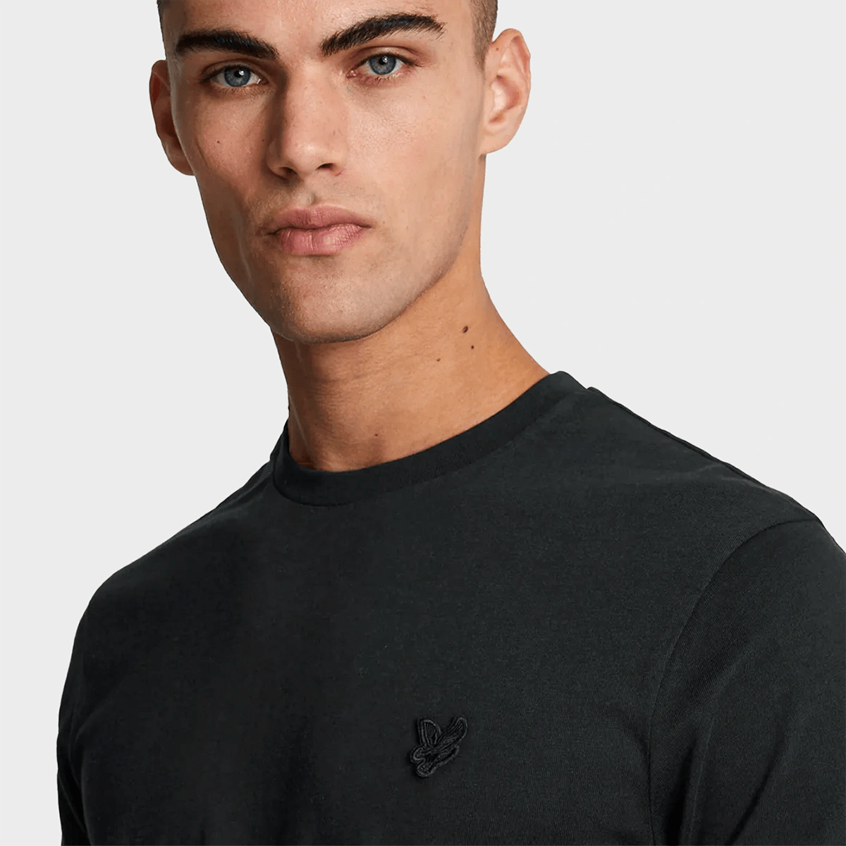 Men's Black Lyle & Scott Logo T-shirt from You Know Who's