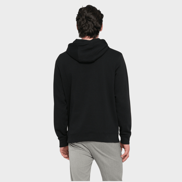 Mens Black Lyle & Scott Text Hoodie from You Know Who's