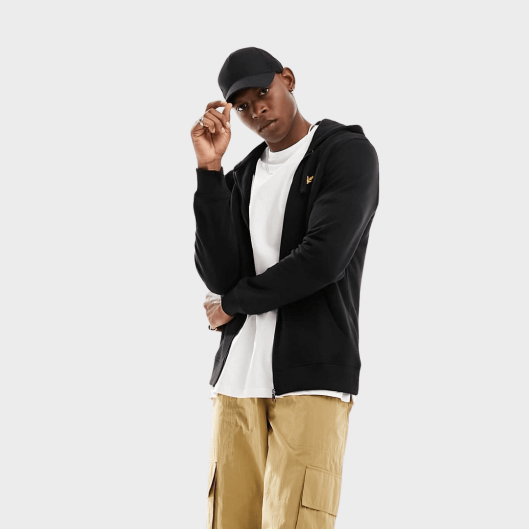 Mens Black Lyle & Scott Zipper from You Know Who's