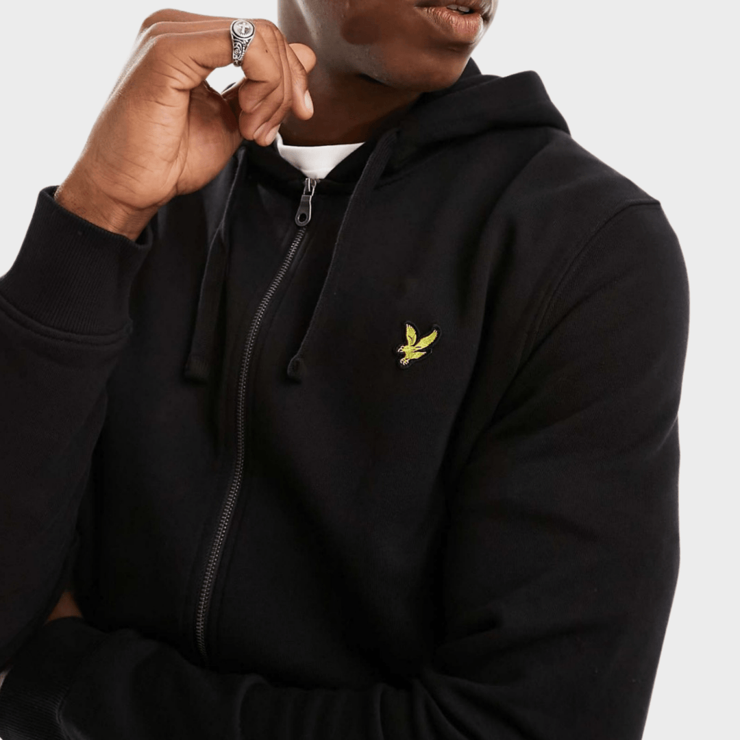Mens Black Lyle & Scott Zipper from You Know Who's