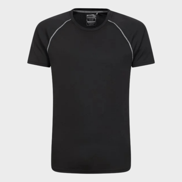 Mens Black Quick Drying T-Shirt from You Know Who's