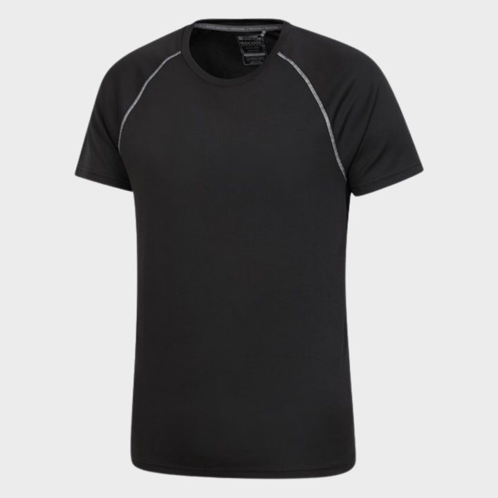 Mens Black Quick Drying T-Shirt from You Know Who's