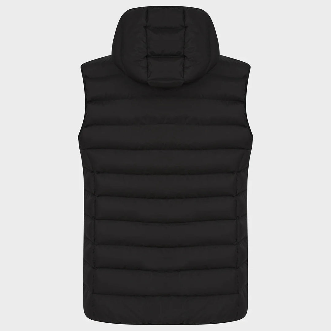 Mens Black Quilted Gilet from You Know Who's