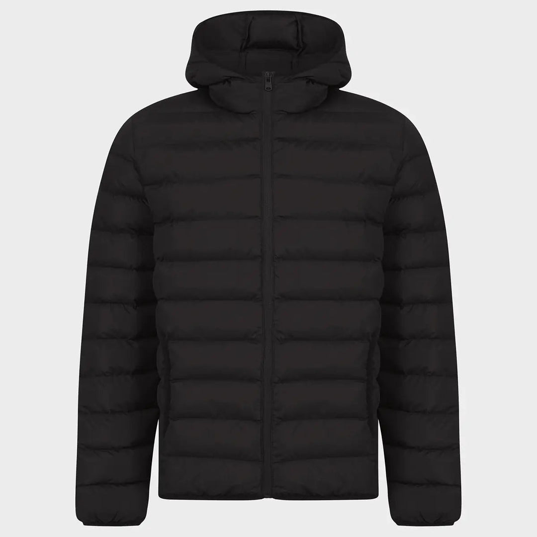 Mens Black Quilted Jacket from You Know Who's