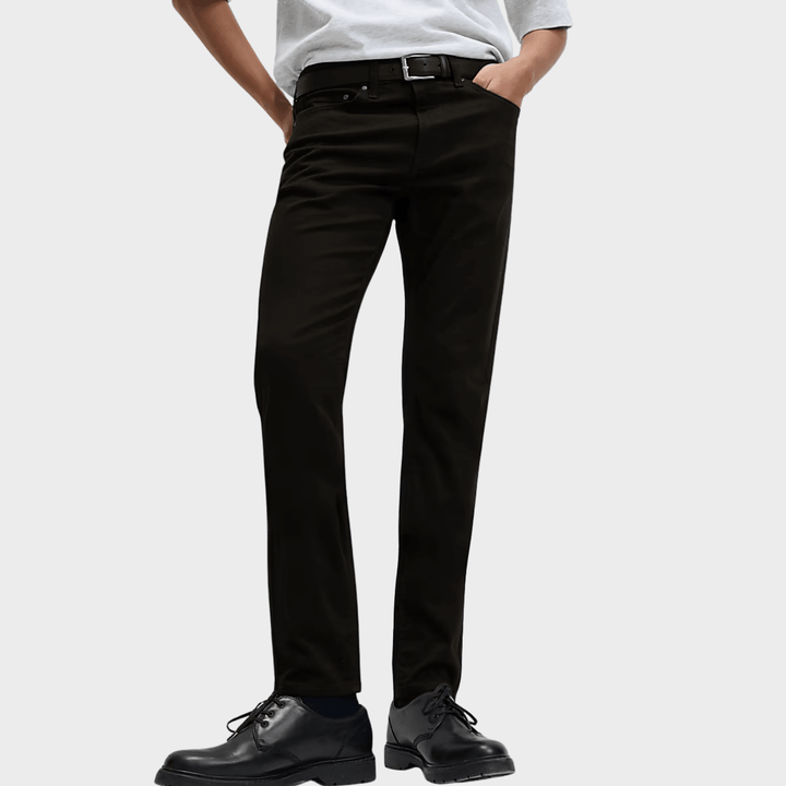 Mens Black Slim Fit Jeans from You Know Who's