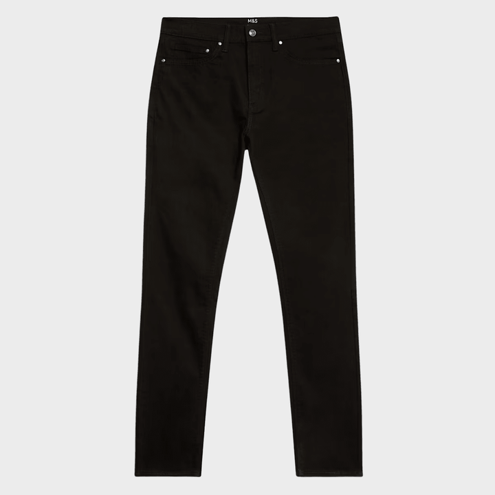 Mens Black Slim Fit Jeans from You Know Who's