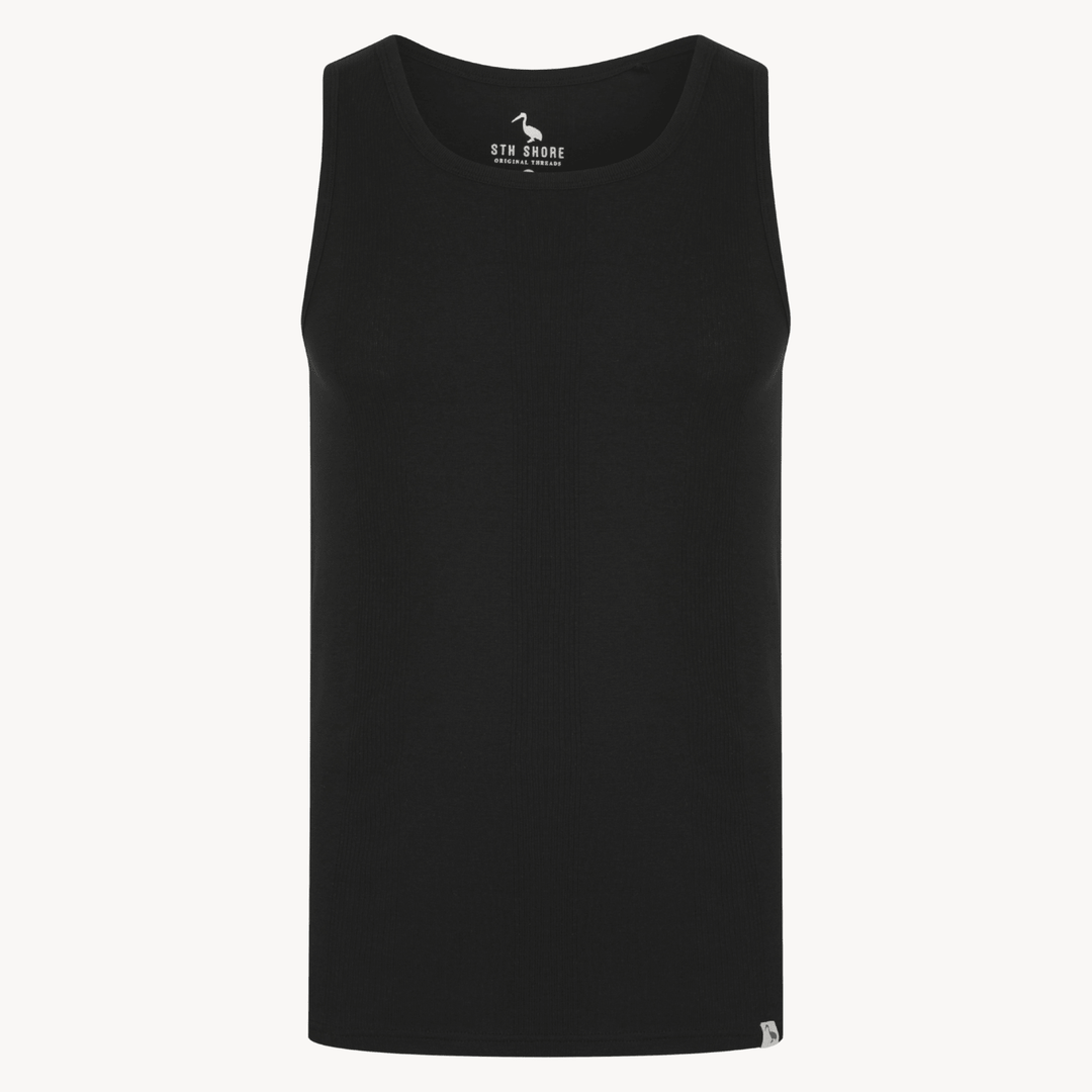 Mens Black Vest from You Know Who's