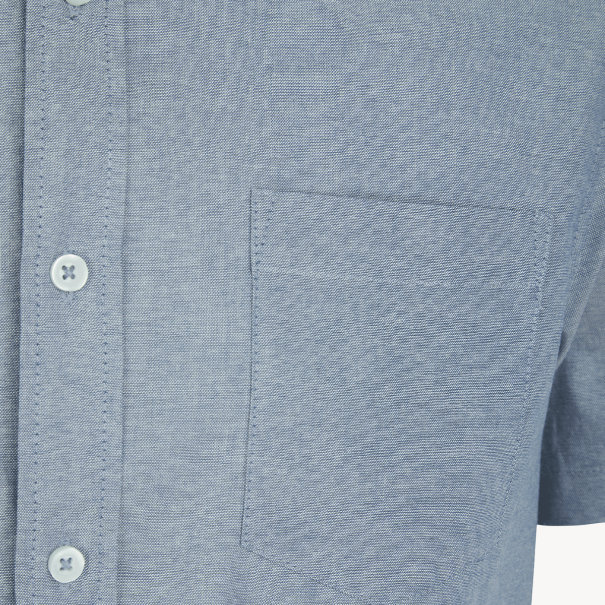 Mens Blue Cotton Chambray Shirt from You Know Who's