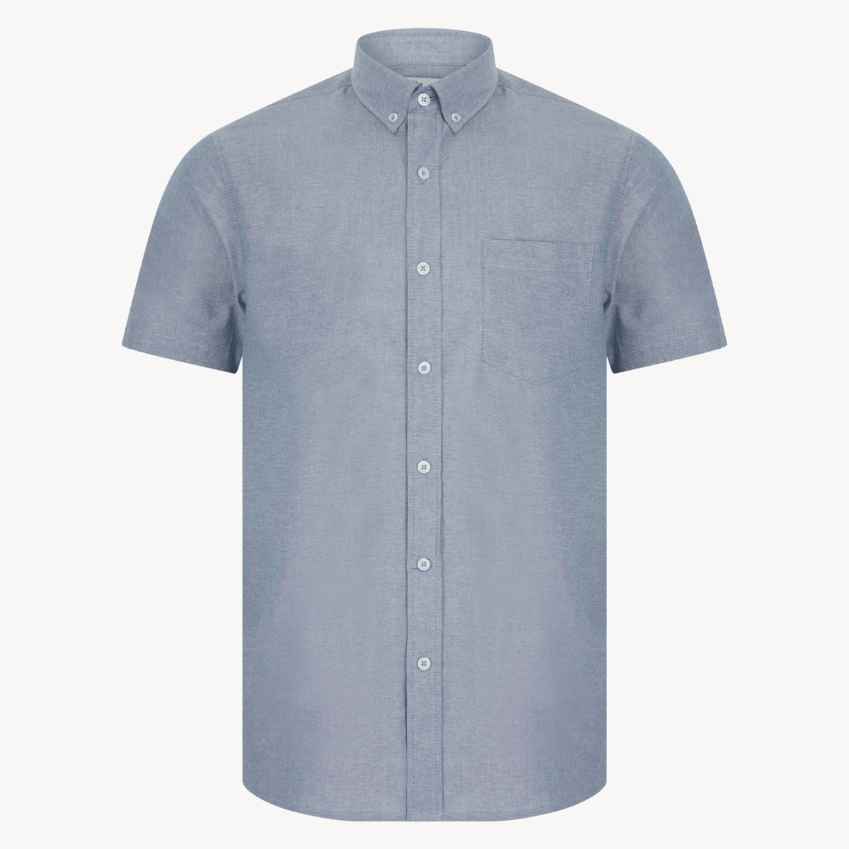Mens Blue Cotton Chambray Shirt from You Know Who's