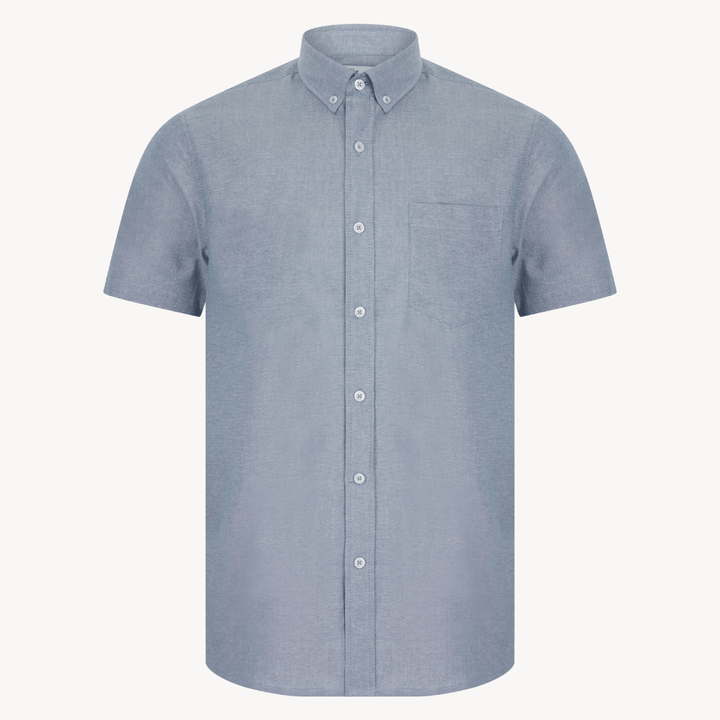 Mens Blue Cotton Chambray Shirt from You Know Who's