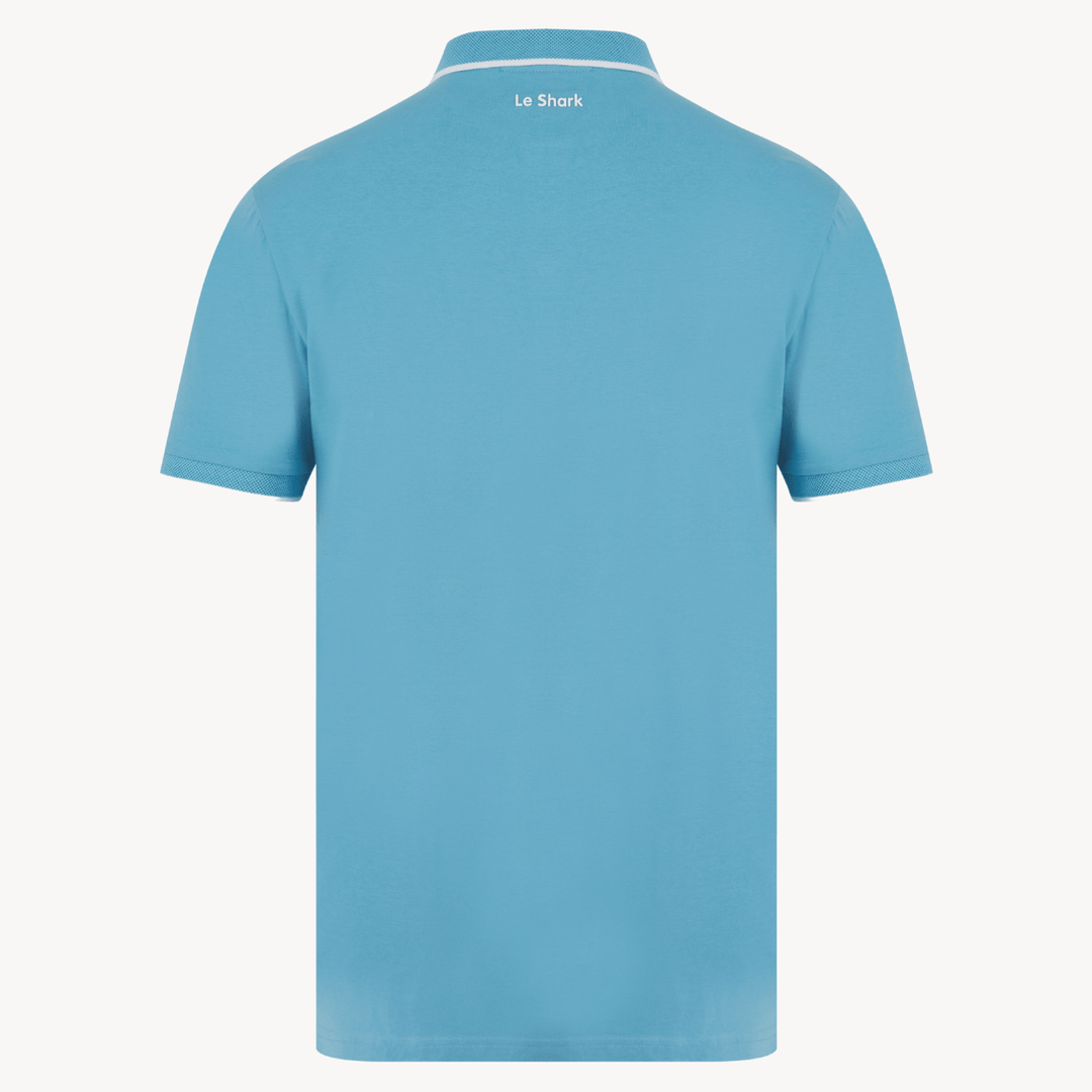 Mens Blue Le Shark Tipped Polo from You Know Who's