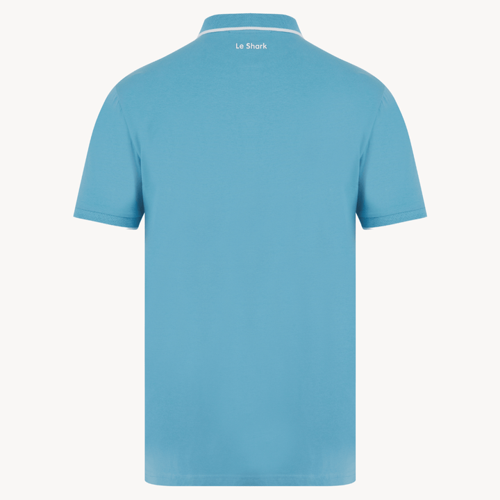 Mens Blue Le Shark Tipped Polo from You Know Who's