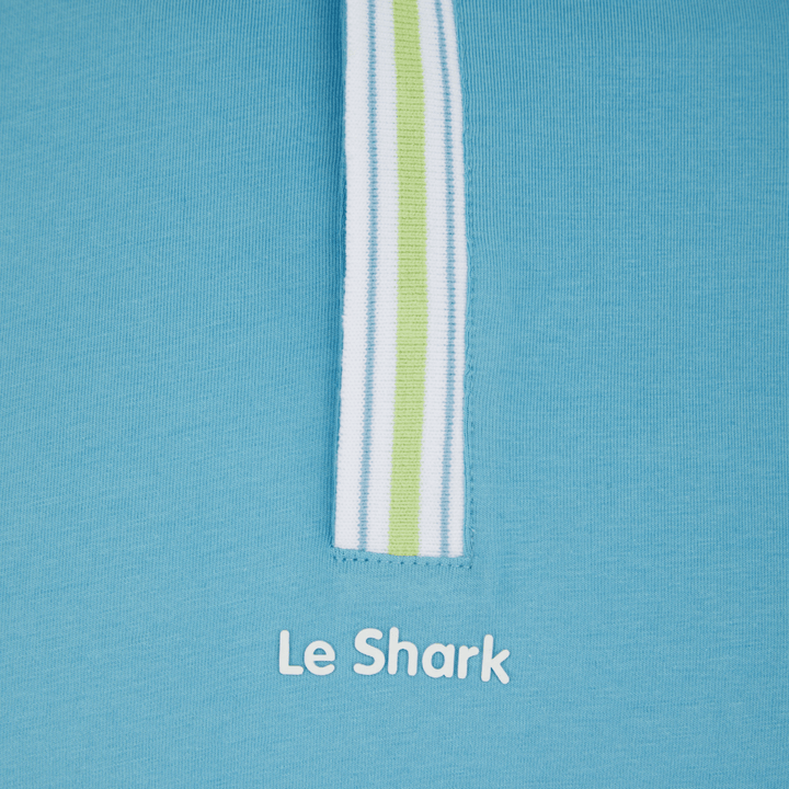 Mens Blue Le Shark Tipped Polo from You Know Who's