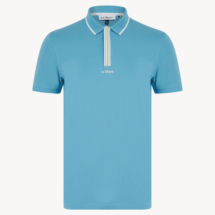 Mens Blue Le Shark Tipped Polo from You Know Who's