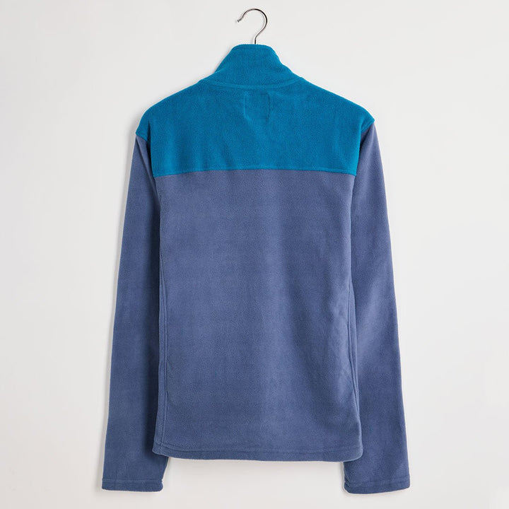 Mens Blue Mix Colour Block Fleece from You Know Who's