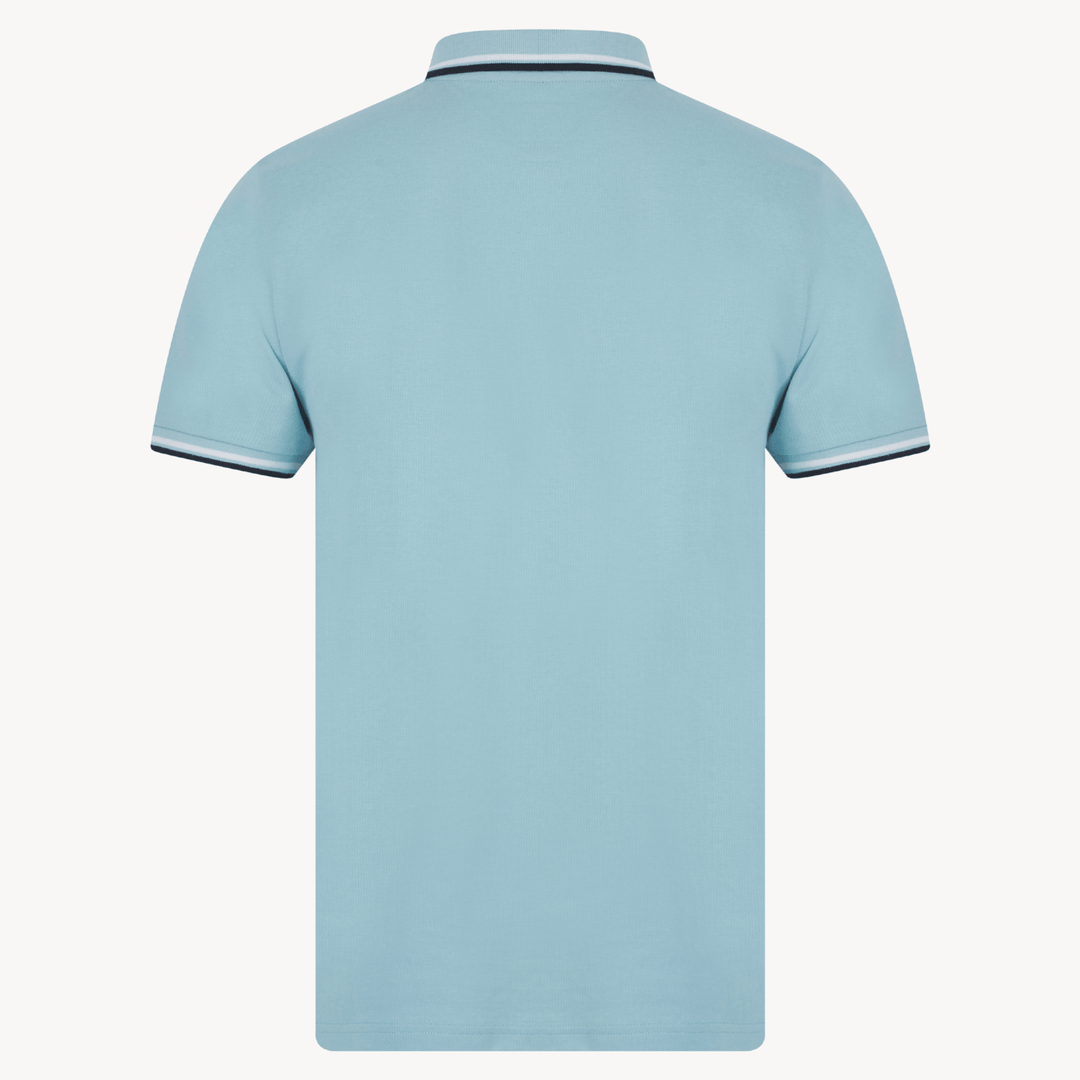 Men's Blue Pique Polo from You Know Who's