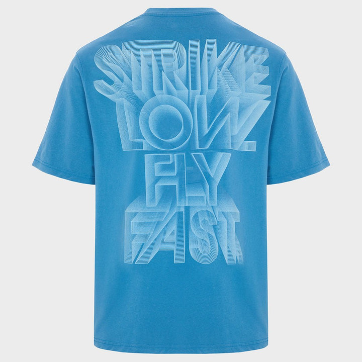 Mens Blue Printed T-shirt from You Know Who's