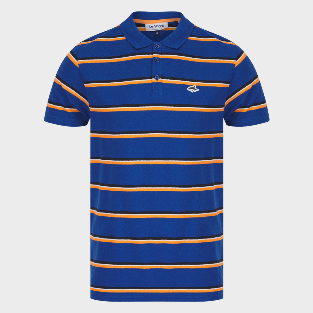 Men's Blue Striped Le Shark Polo from You Know Who's