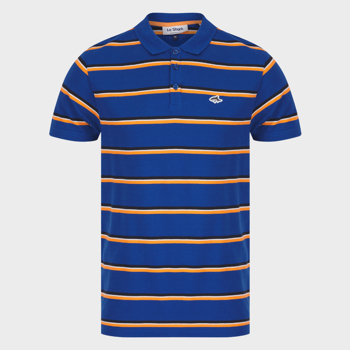 Men's Blue Striped Le Shark Polo from You Know Who's