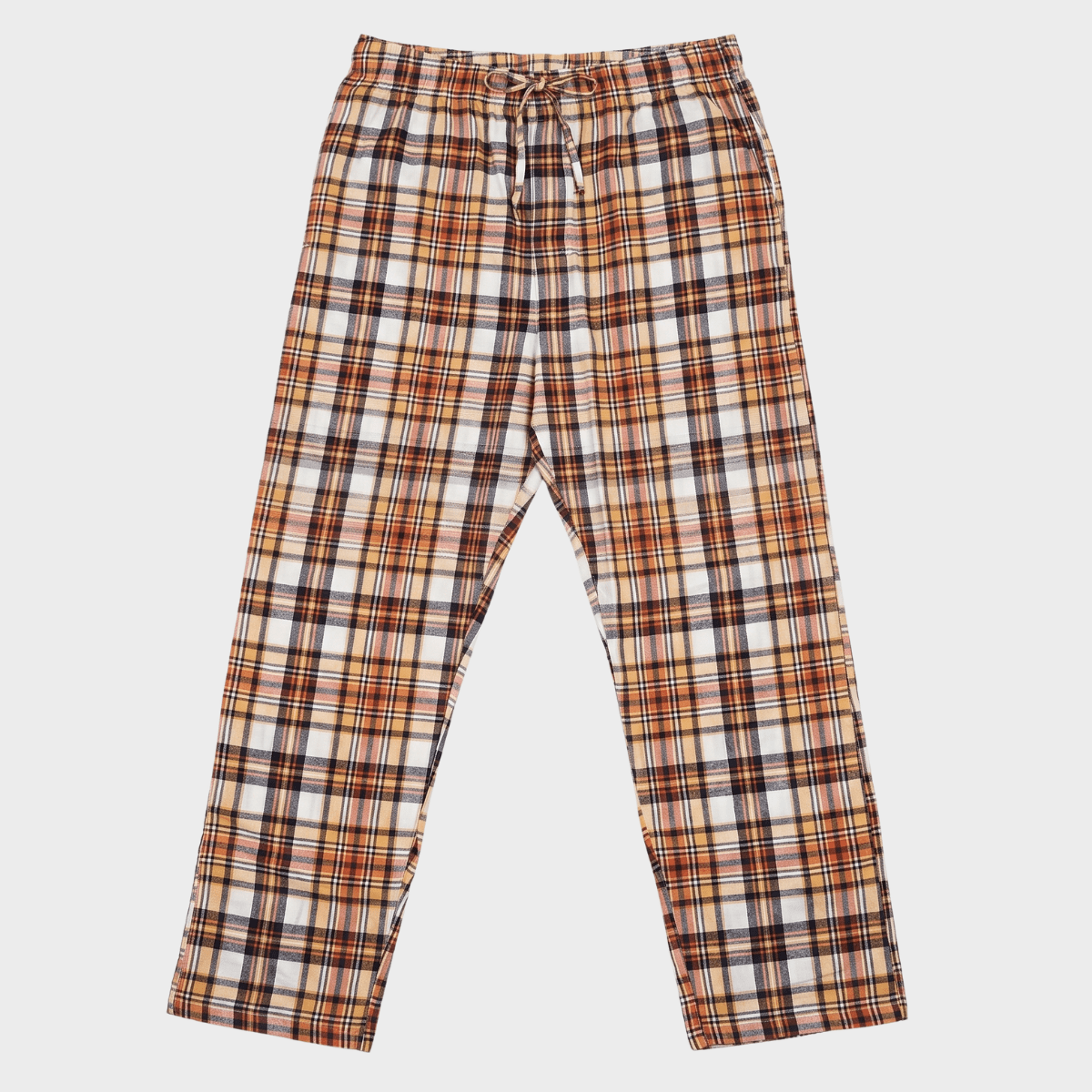 Men's Brown Check Pj Bottom from You Know Who's