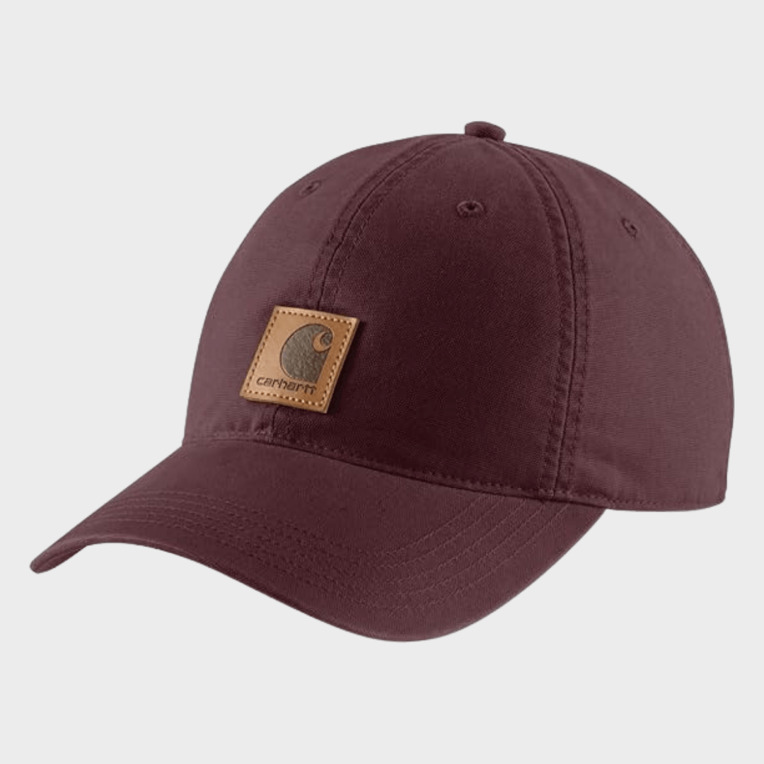 Mens Burgundy Carhartt Cap - One size from You Know Who's