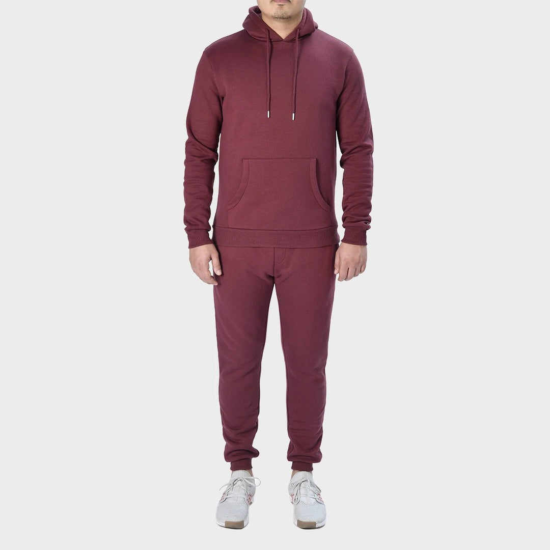 Mens Burgundy Hoodie from You Know Who's