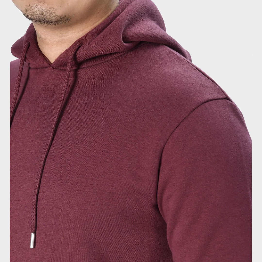 Mens Burgundy Hoodie from You Know Who's