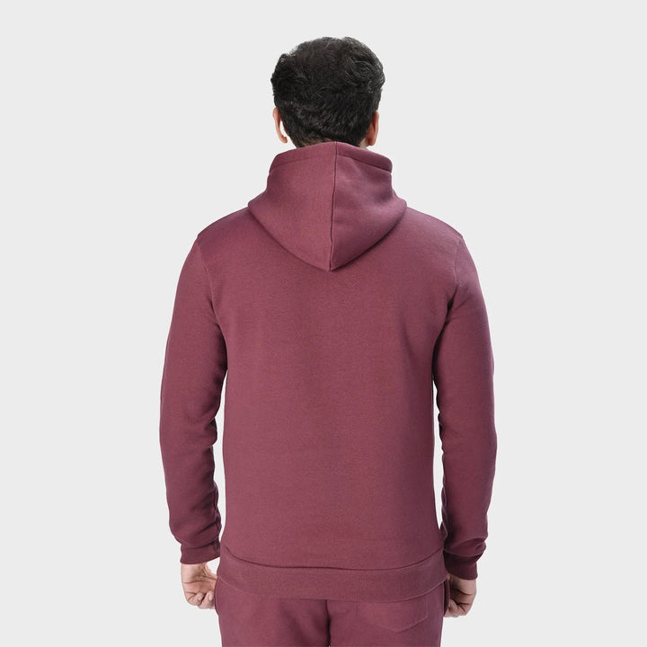 Mens Burgundy Hoodie from You Know Who's