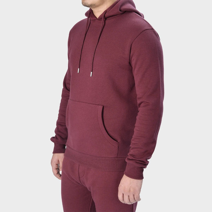 Mens Burgundy Hoodie from You Know Who's