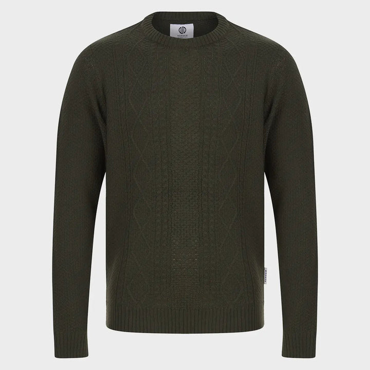 Men's Cable Knit Jumper from You Know Who's