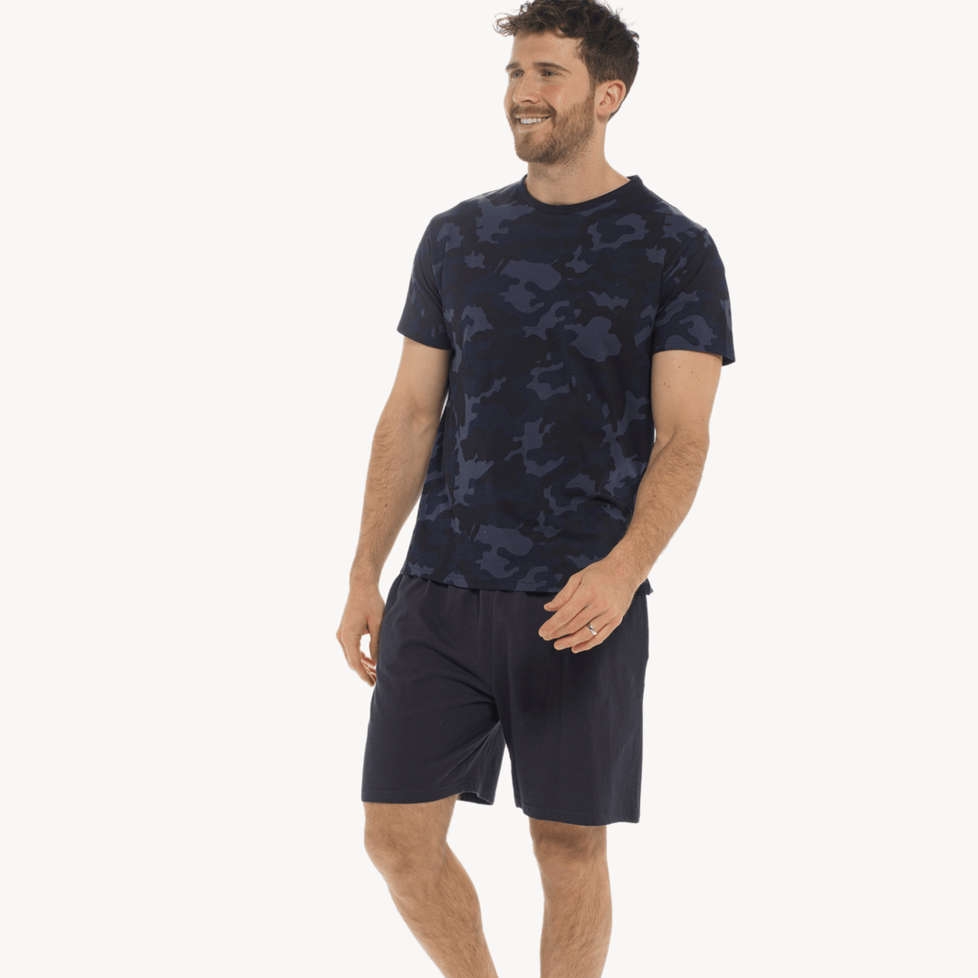 Mens Camo Shorty Pjs from You Know Who's