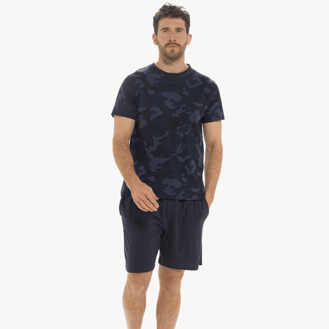 Mens Camo Shorty Pjs from You Know Who's