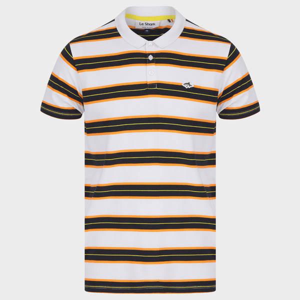 Men's Carrot Striped Le Shark Polo from You Know Who's