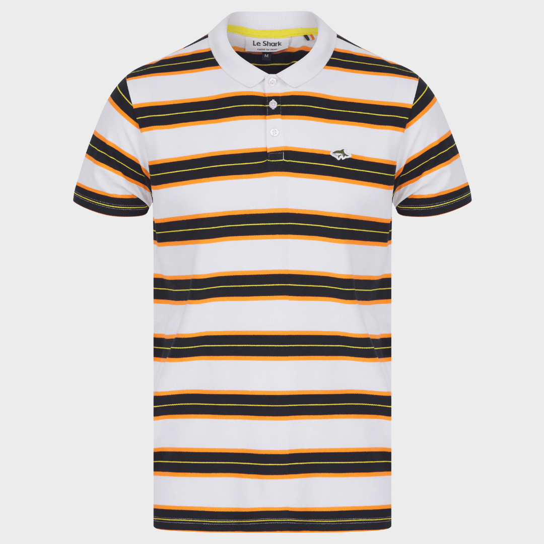 Men's Carrot Striped Le Shark Polo from You Know Who's
