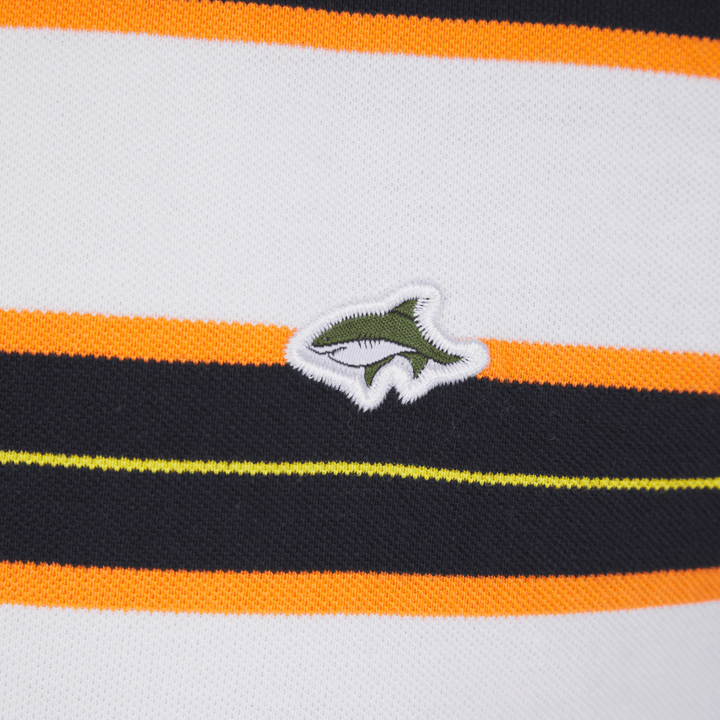 Men's Carrot Striped Le Shark Polo from You Know Who's