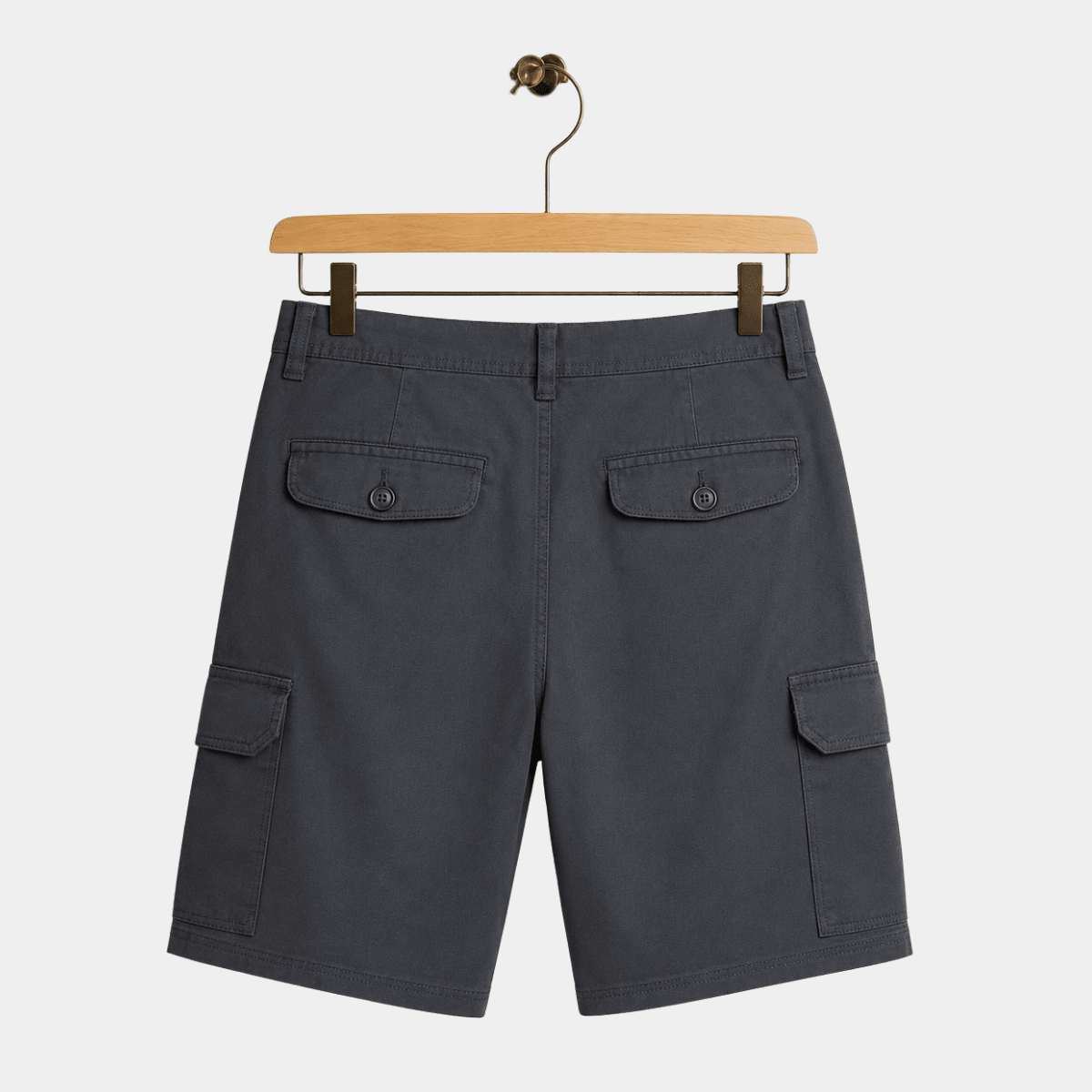 Mens Charcoal Cargo Short from You Know Who's