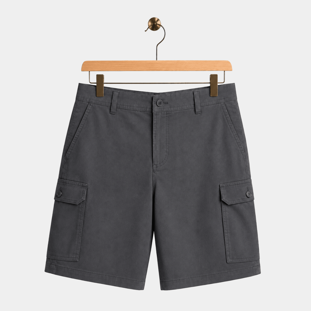 Mens Charcoal Cargo Short from You Know Who's