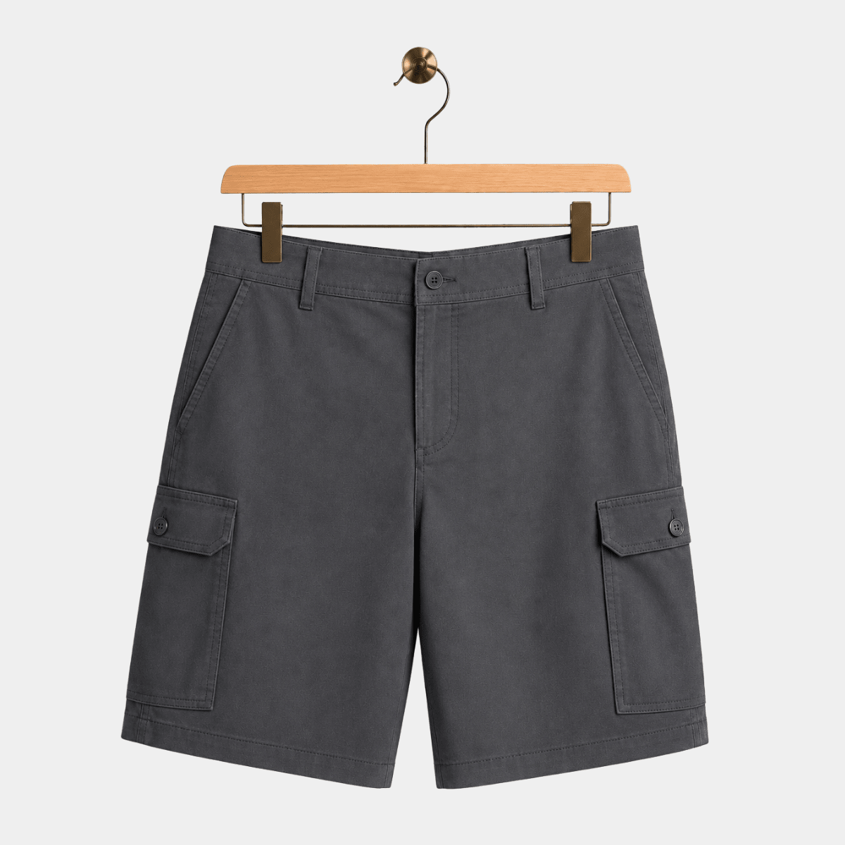 Mens Charcoal Cargo Short from You Know Who's