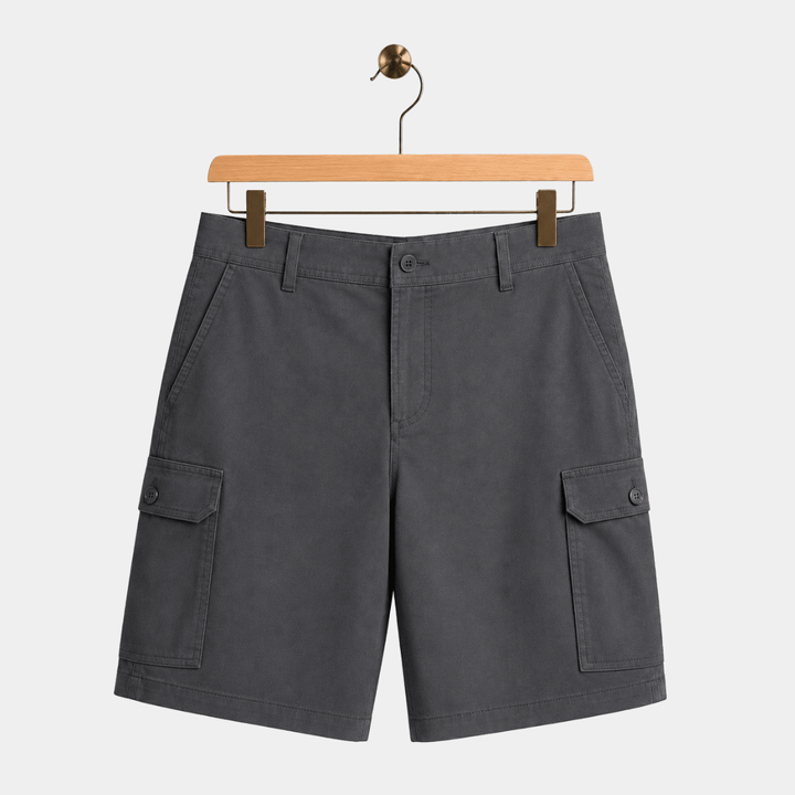 Mens Charcoal Cargo Short from You Know Who's