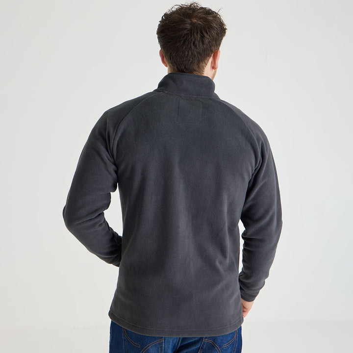 Mens Charcoal Full Zip Fleece from You Know Who's