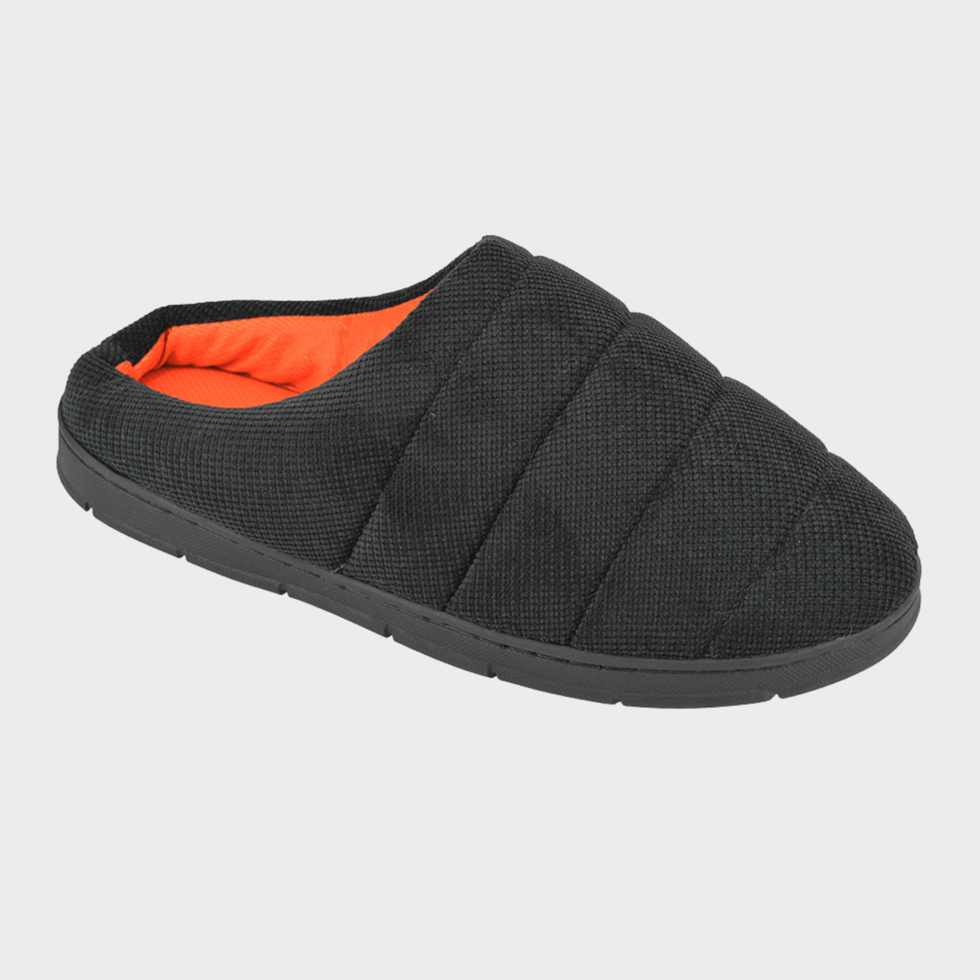 Mens Charcoal Quilted Mule from You Know Who's