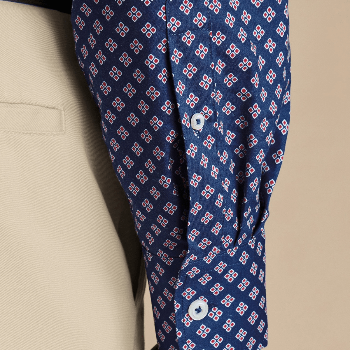 Mens Charles Tyr Slim Fit Diamond Shirt from You Know Who's