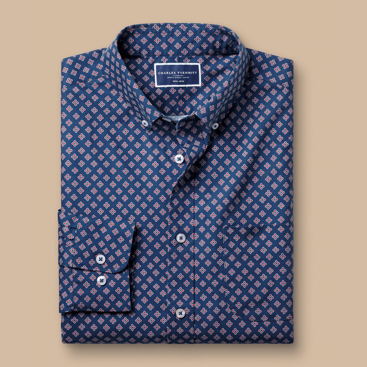 Mens Charles Tyr Slim Fit Diamond Shirt from You Know Who's