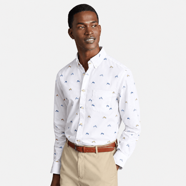 Mens Charles Tyr Slim Fit Hare Shirt from You Know Who's
