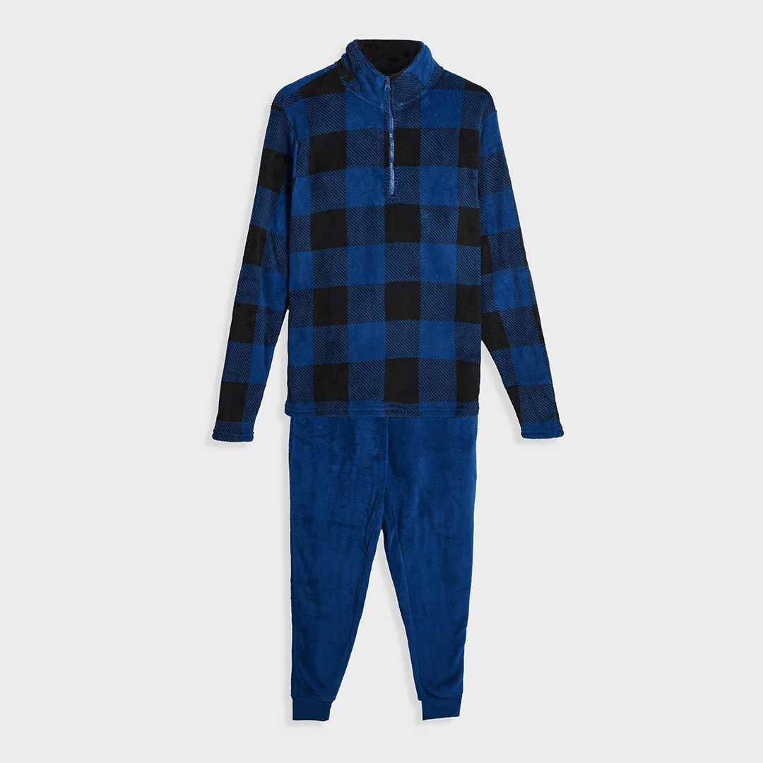 Fleece pjs men hotsell