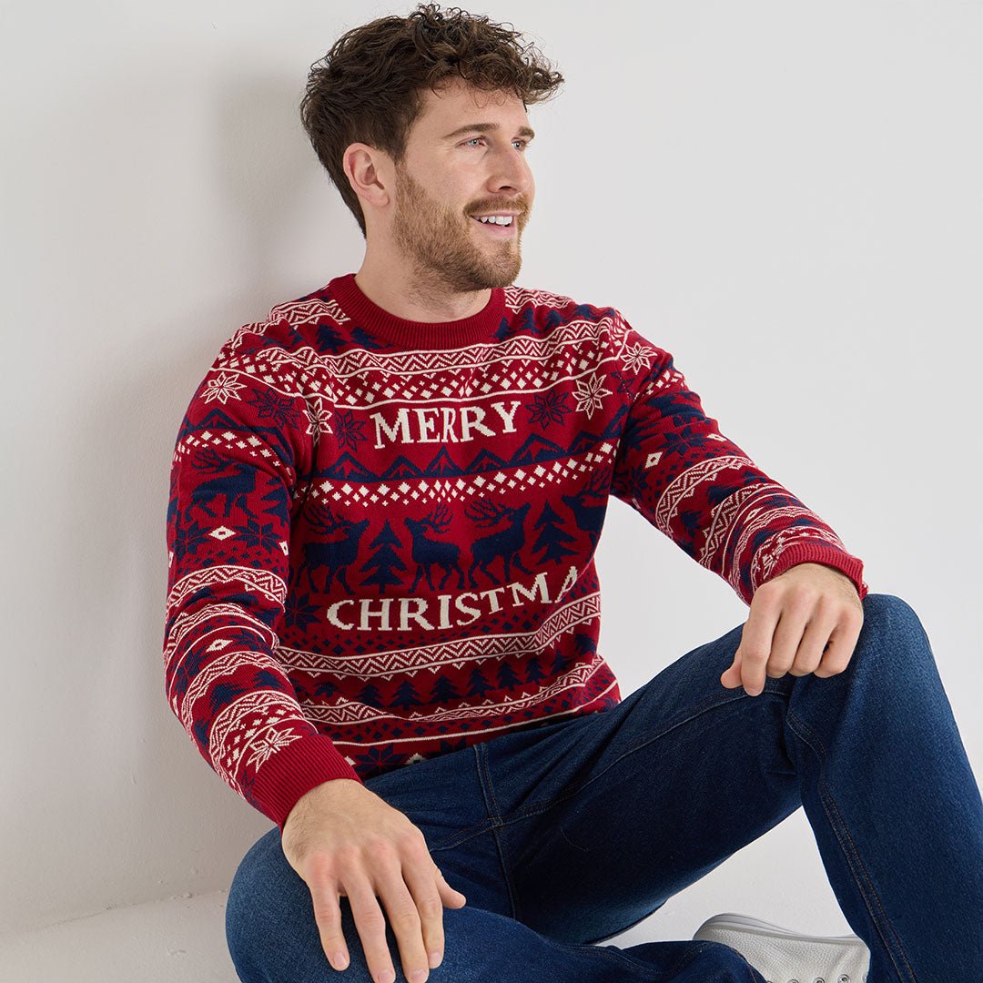 Mens Christmas Jumper from You Know Who's