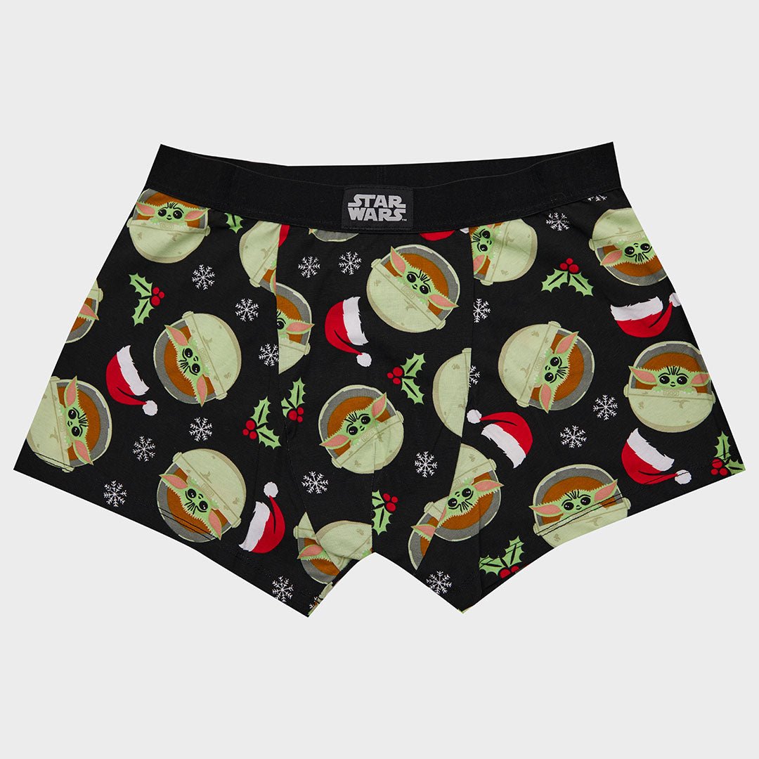 Mens Christmas Star Wars Character Boxer from You Know Who's