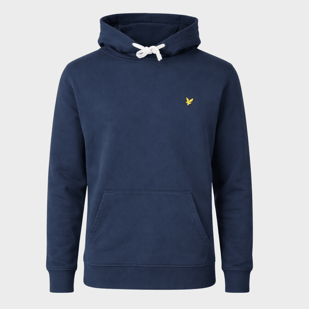 Mens Dark Blue Contrast Lyle & Scott Hoodie from You Know Who's