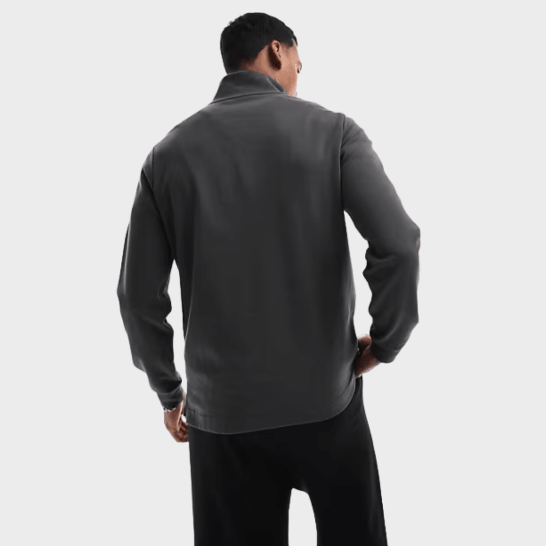 Mens Dark Grey Lyle & Scott 1/4 Zip from You Know Who's