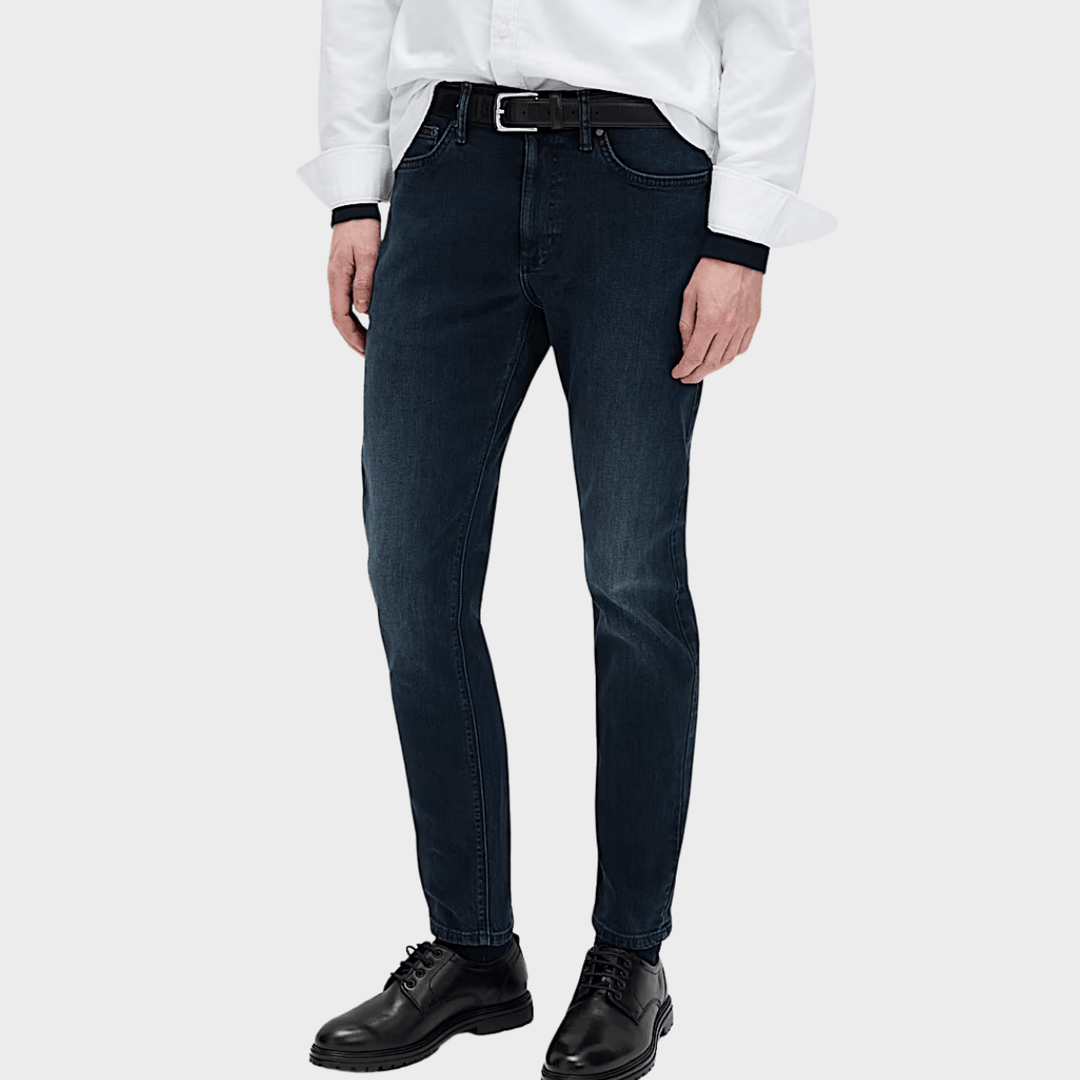 Mens Dark Indigo Slim Fit Jeans from You Know Who's